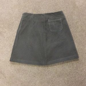 Korean Jaggoowa Miniskirt With Front Pocket
